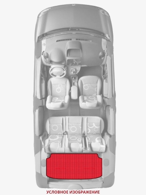 ЭВА коврики «Queen Lux» багажник для Volkswagen Pointer